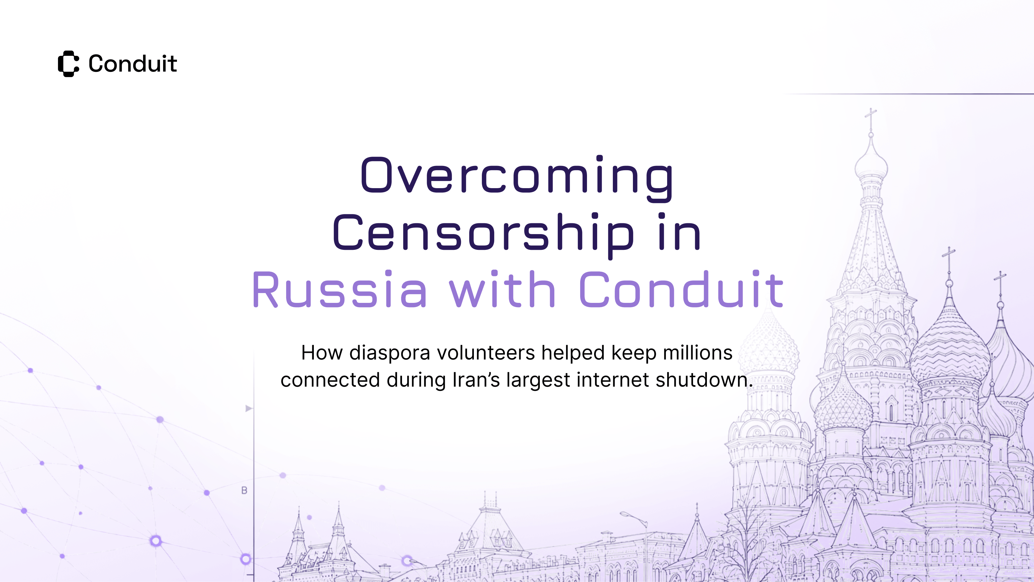 Members of the diaspora running Conduit stations to help people inside Russia reach the open internet